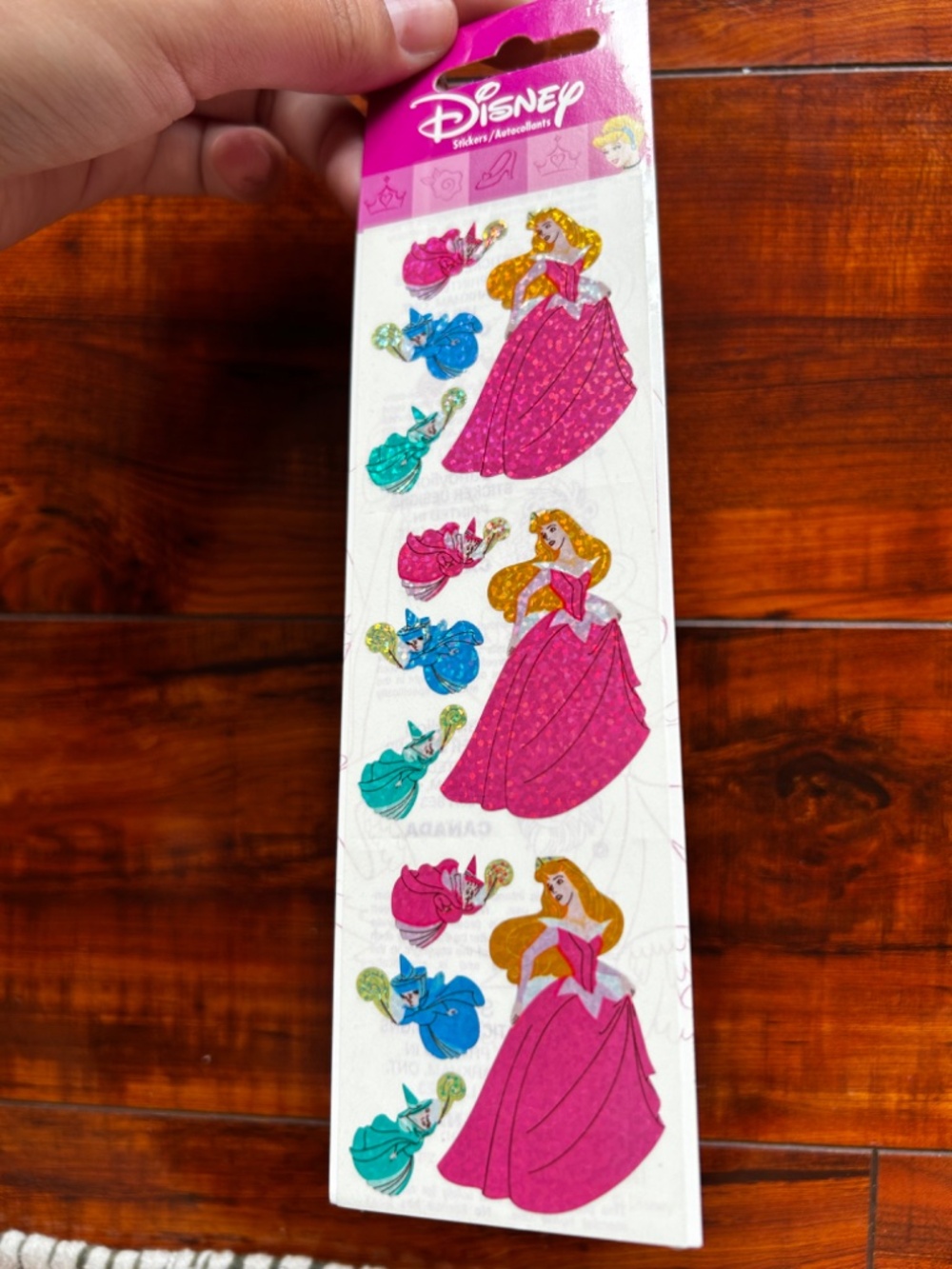 Disney New Vintage Sandy Lion Cinderella Sleeping Beauty Sticker Sheets - Picture 5 of 5